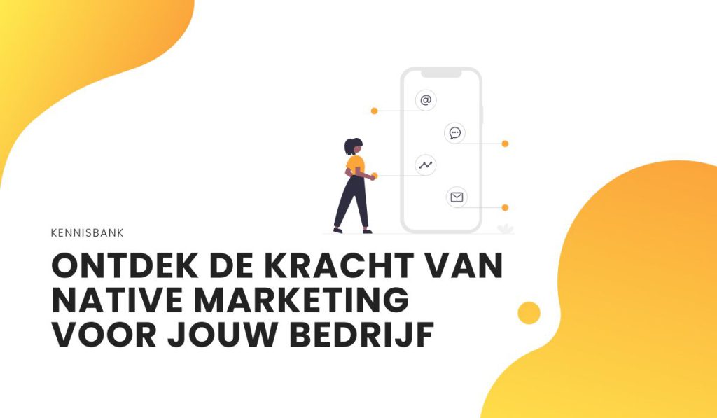 Illustratie van native marketing