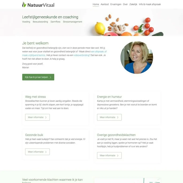 De website van NatuurVitaal